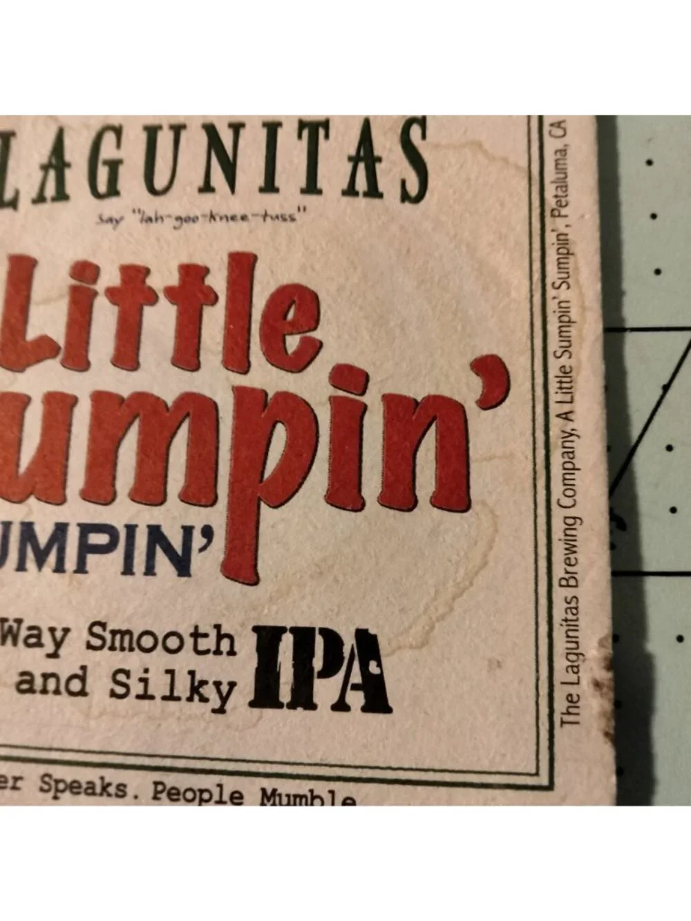 Lagunitas double sided